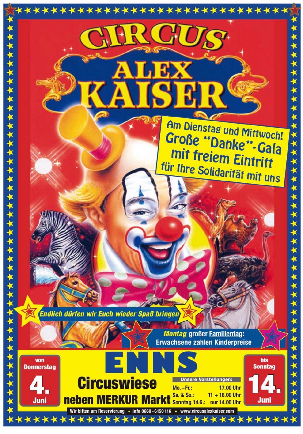 Archiv – Aufnahme aus der Circus-Fotogalerie