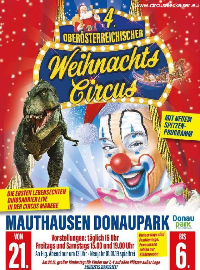 Weihnachtszirkus in Mauthausen